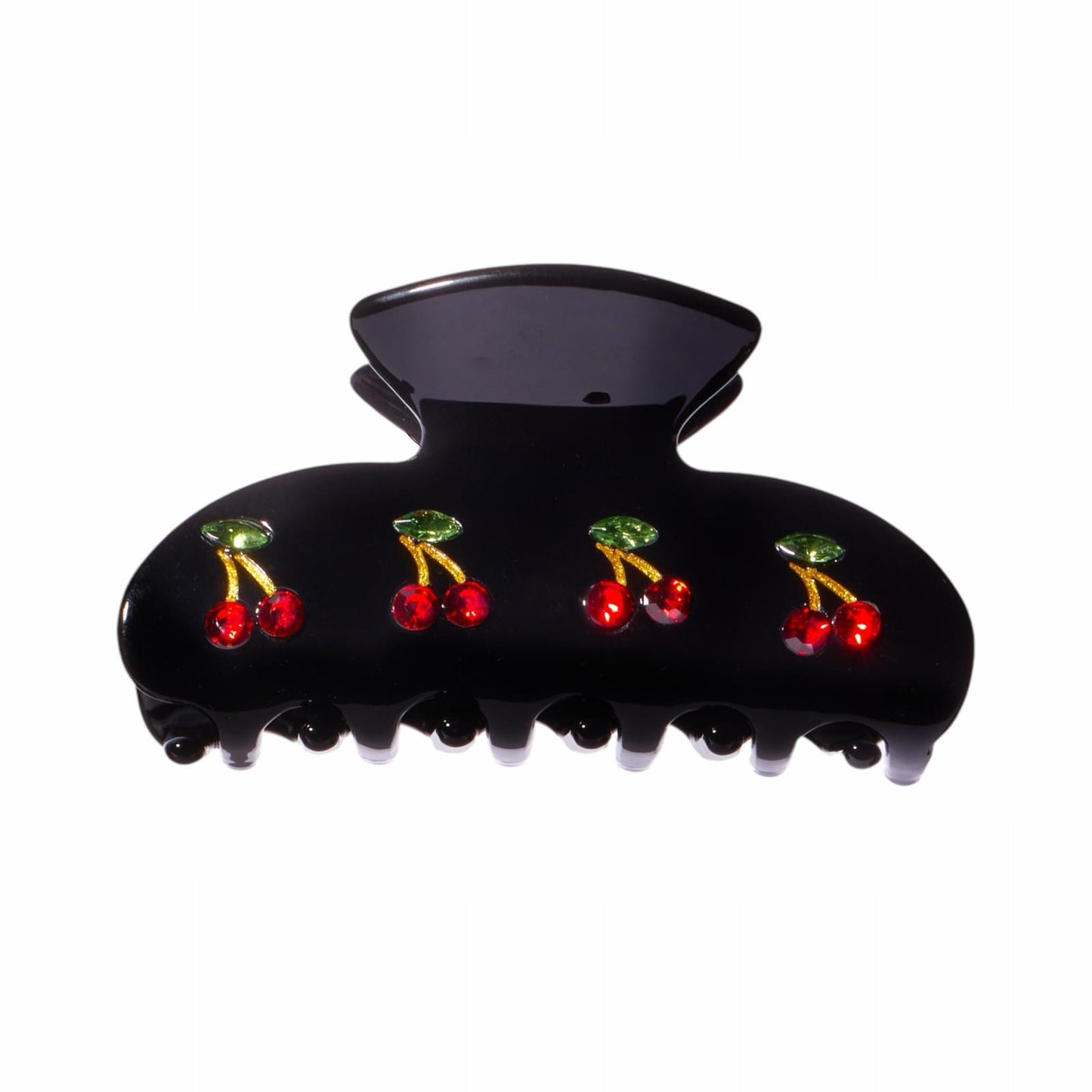 BLACK GLOSSY CHERRY CLIP