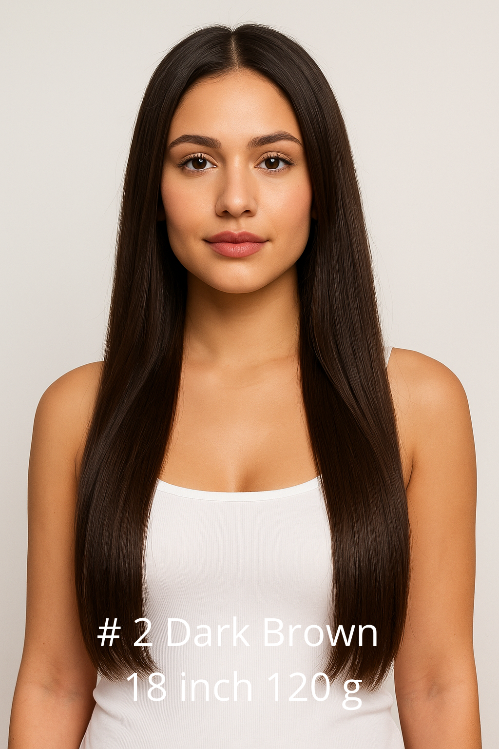 Halo Hair Extentions -18''/ 20'' - #2 Dark Brown