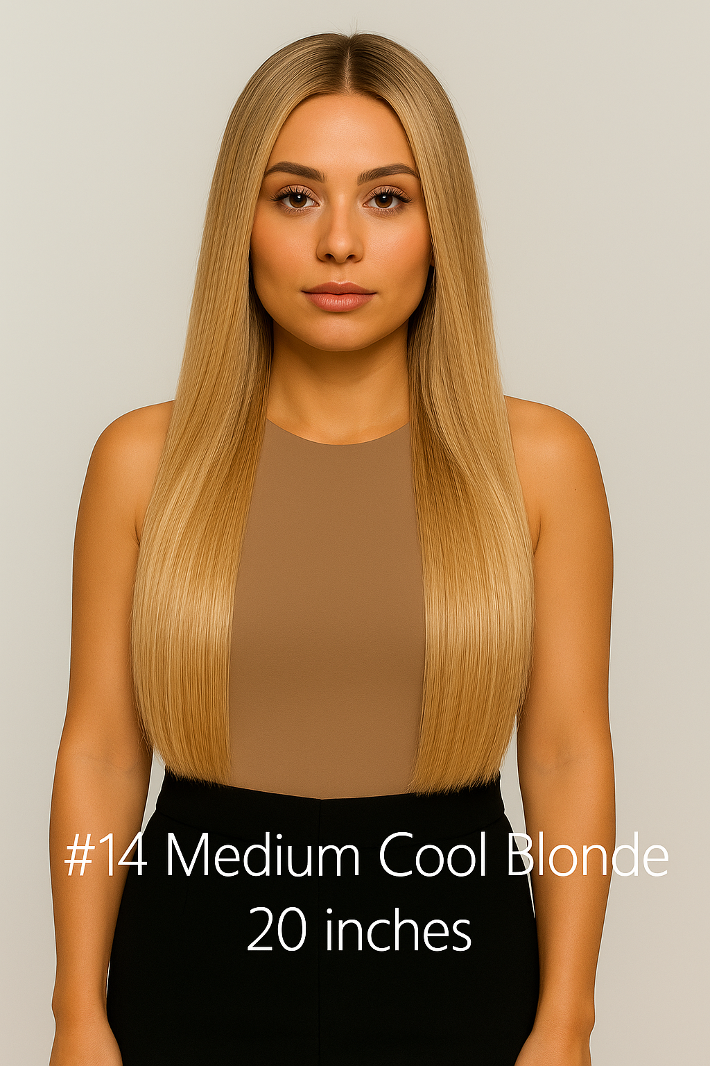 Halo Hair Extentions -18''/ 20'' - #14 Medium Cool Blonde