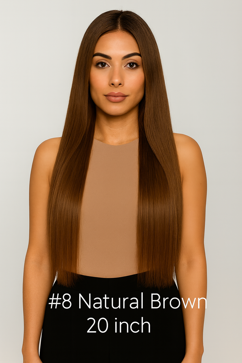 Halo Hair Extentions -18''/ 20'' - #8 Ash Light Brown